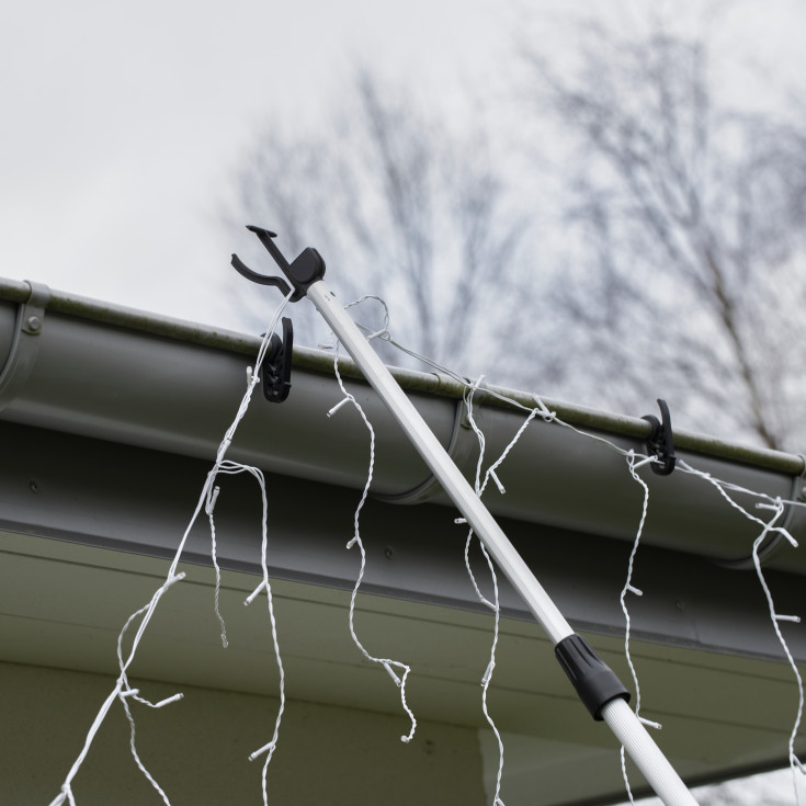 Konstsmide lyskædekroge til tagrender, 5 stk