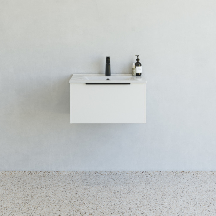 Dansani Mido+ Classic möbelpaket, 61x44 cm, matt vit