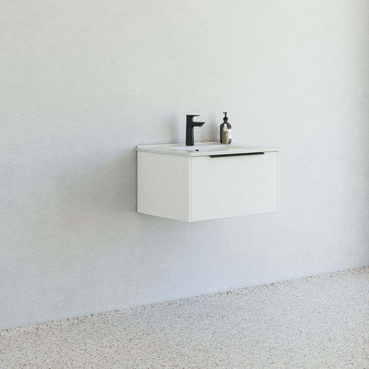 Dansani Mido+ Classic møbelpakke, 61x44 cm, matt hvit