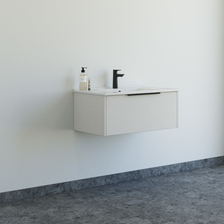 Dansani Mido+ Classic møbelpakke, 81x44 cm, matt beige