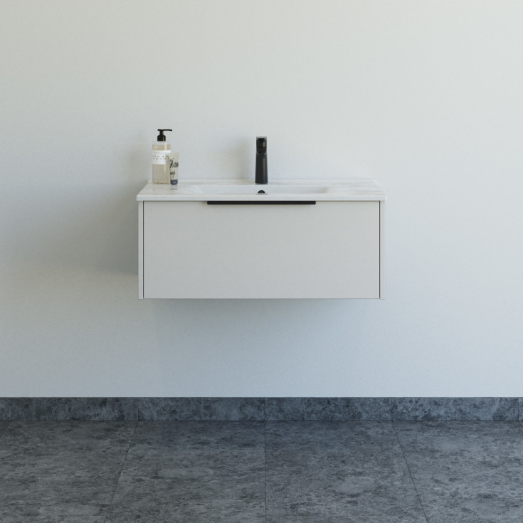 Dansani Mido+ Classic møbelpakke, 81x44 cm, matt beige