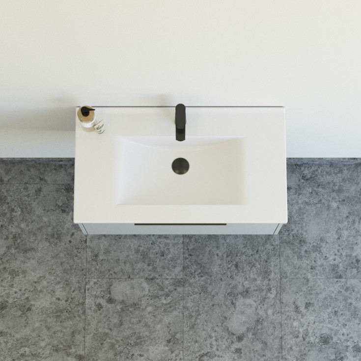 Dansani Mido+ Classic møbelpakke, 81x44 cm, matt lyseblå