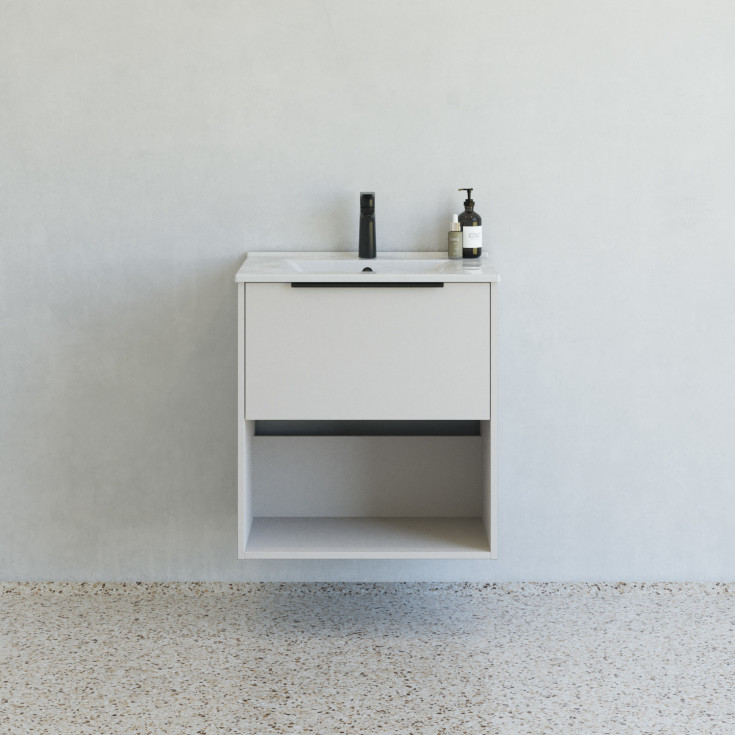 Dansani Mido+ Classic möbelpaket, 61x44 cm, matt beige