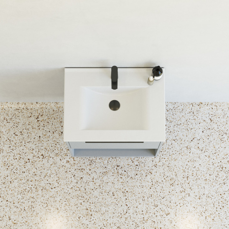 Dansani Mido+ Classic møbelpakke, 61x44 cm, matt lyseblå