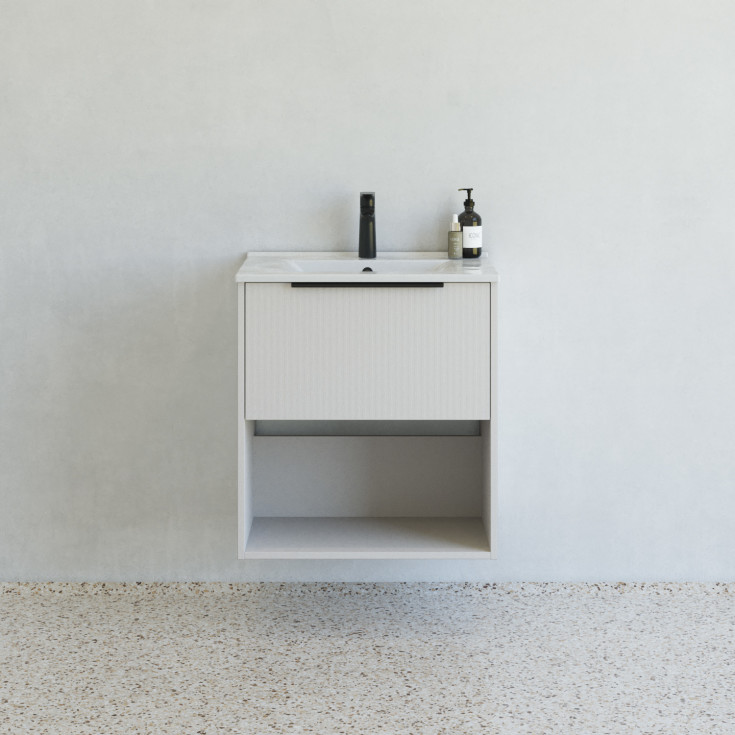 Dansani Mido+ Classic møbelpakke, 61x44 cm, stripete matt beige