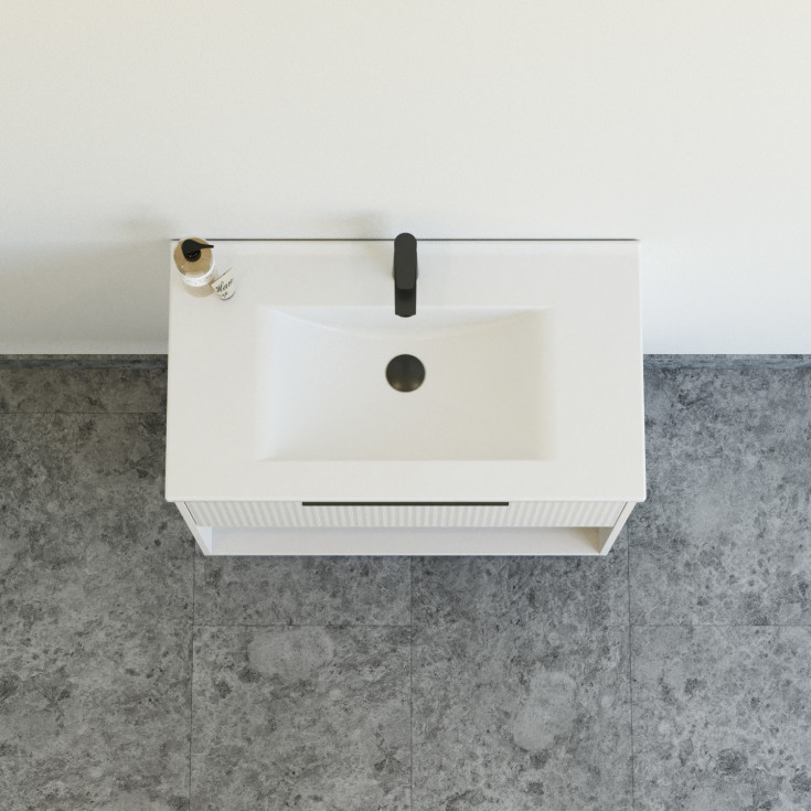 Dansani Mido+ Classic möbelpaket, 81x44 cm, randig matt beige