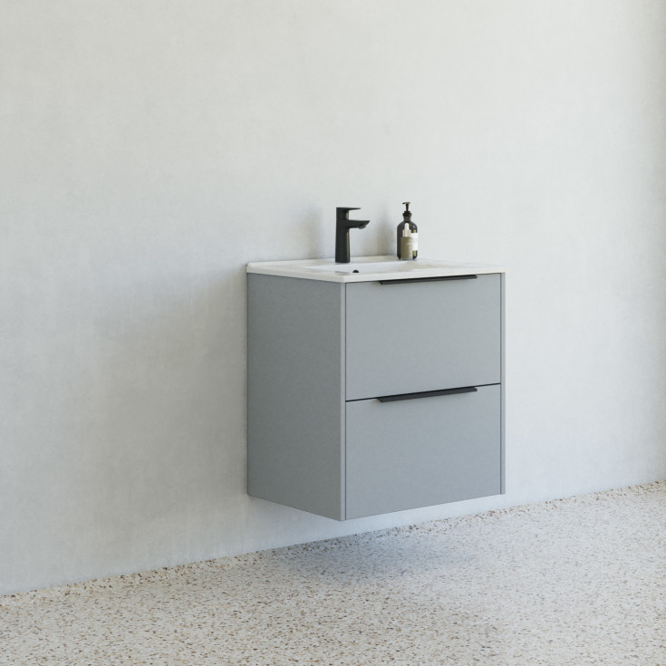 Dansani Mido+ Classic møbelpakke, 61x44 cm, matt lyseblå