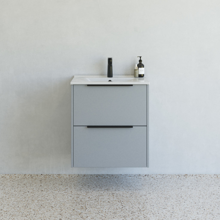 Dansani Mido+ Classic möbelpaket, 61x44 cm, matt ljusblÄ