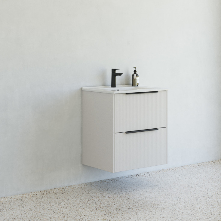 Dansani Mido+ Classic möbelpaket, 61x44 cm, randig matt beige