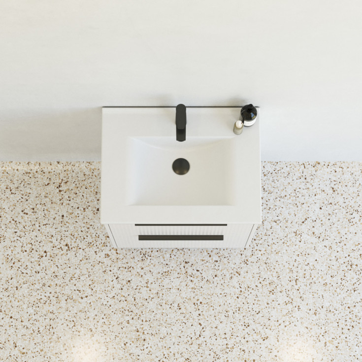 Dansani Mido+ Classic möbelpaket, 61x44 cm, randig matt beige