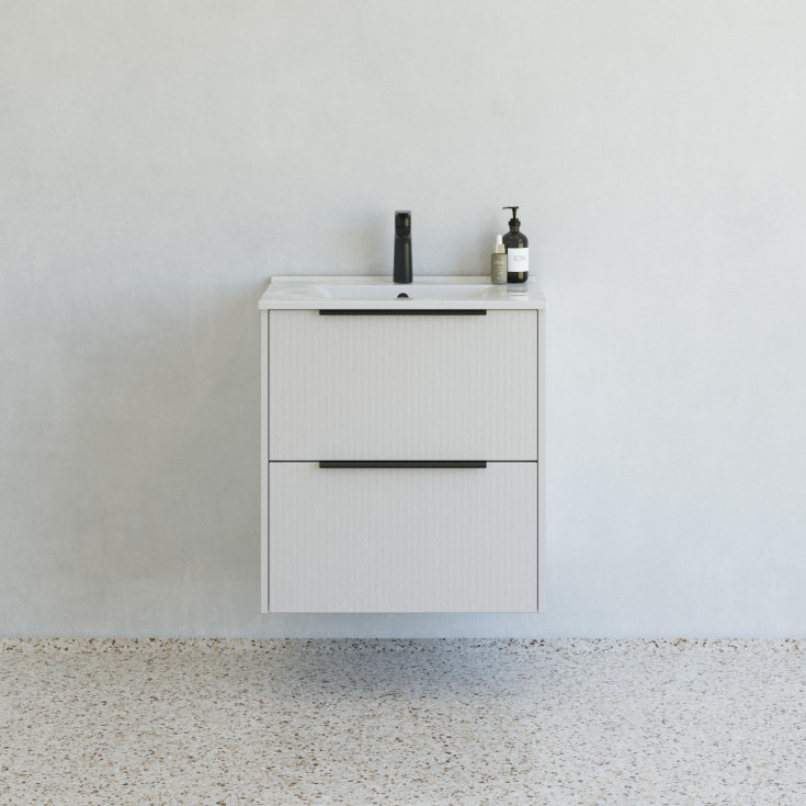 Dansani Mido+ Classic möbelpaket, 61x44 cm, randig matt beige