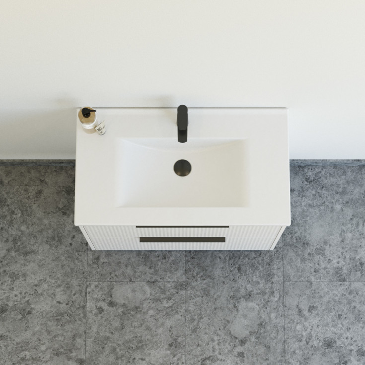 Dansani Mido+ Classic møbelpakke, 81x44 cm, stripete matt beige