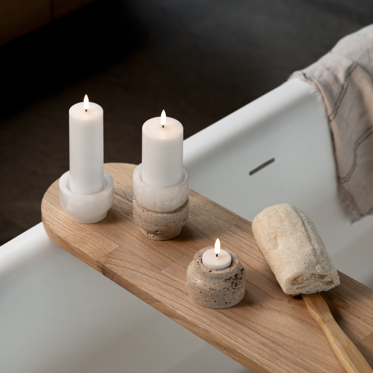 Uyuni LED kubbelys, batteri, hvit