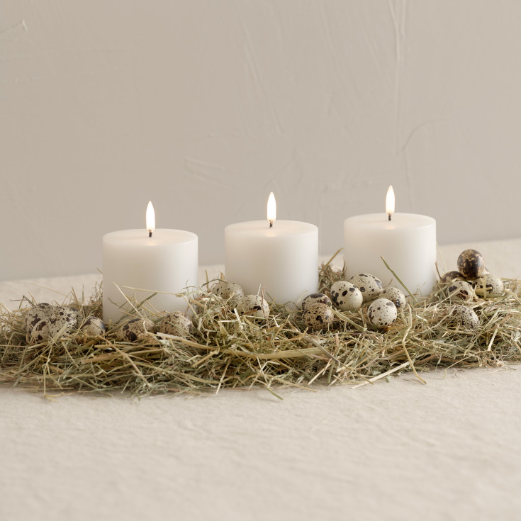 Uyuni LED kubbelys, batteri, hvit