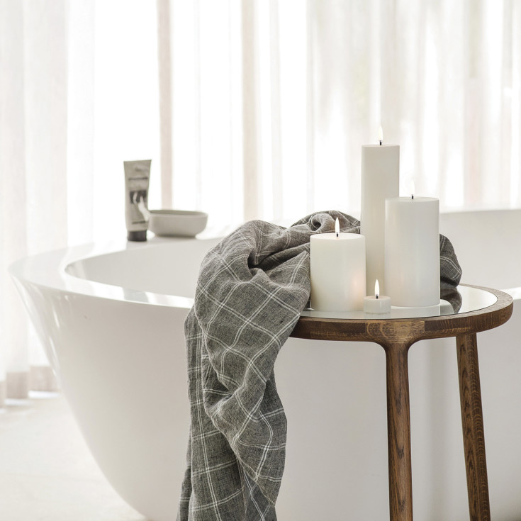 Uyuni LED kubbelys, batteri, hvit