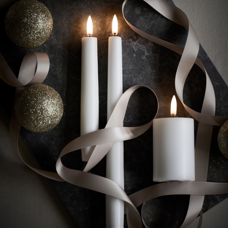 Uyuni LED kubbelys, batteri, hvit