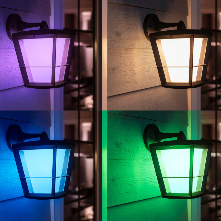 Philips Hue Econic vägglampa utomhus, nedåt