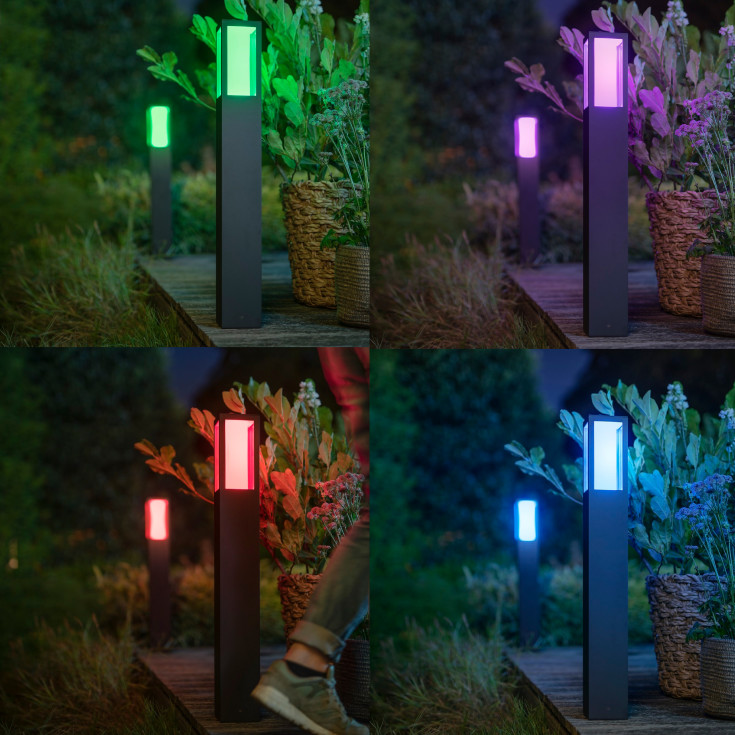 Philips Hue Impress trädgårdslampa, 77 cm