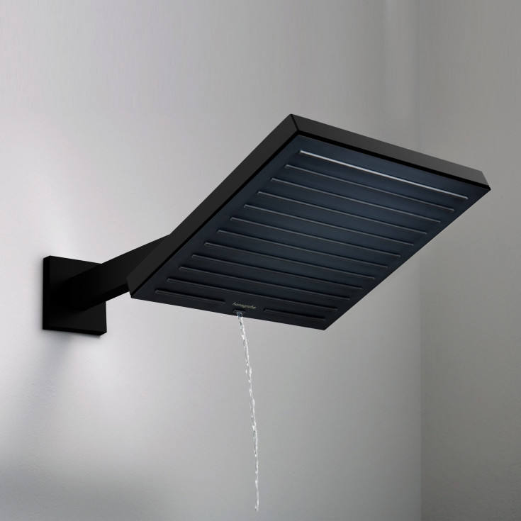 Hansgrohe Pulsify E 260 duschset, vattenbesparande, matt svart