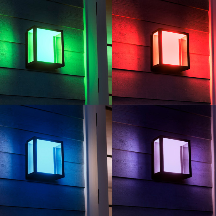 Philips Hue Impress vägglampa utomhus, stor