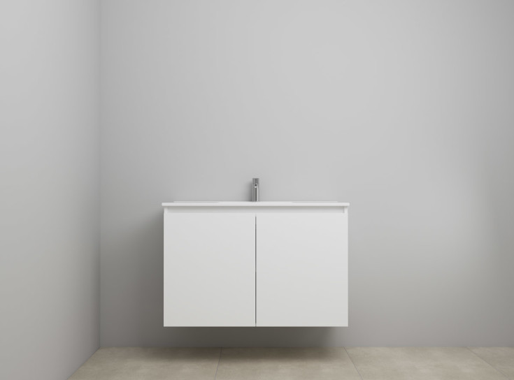 Sanibell Online möbelpaket, 101x46 cm, matt vit