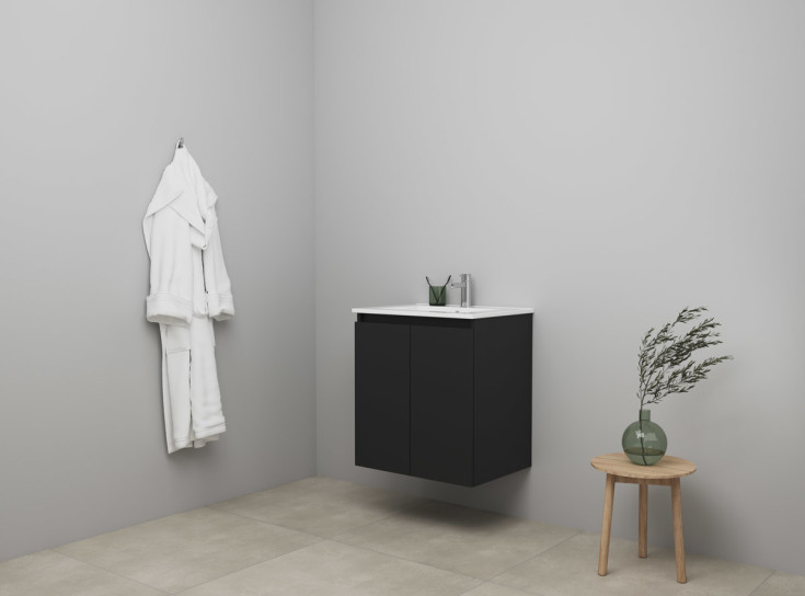 Sanibell Online möbelpaket, omonterad, 61x46 cm, matt svart