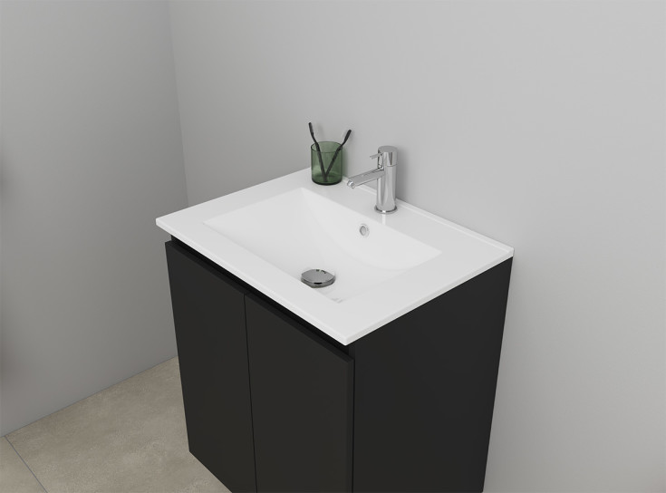 Sanibell Online møbelpakke, usamlet, 61x46 cm, matt svart