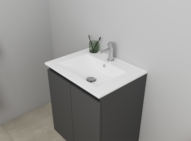 Sanibell Online møbelpakke, usamlet, 61x46 cm, matt antrasitt