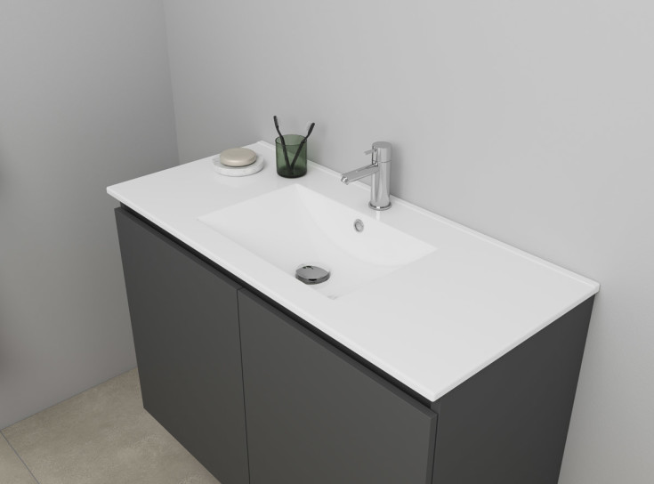 Sanibell Online møbelpakke, 101x46 cm, matt antrasitt