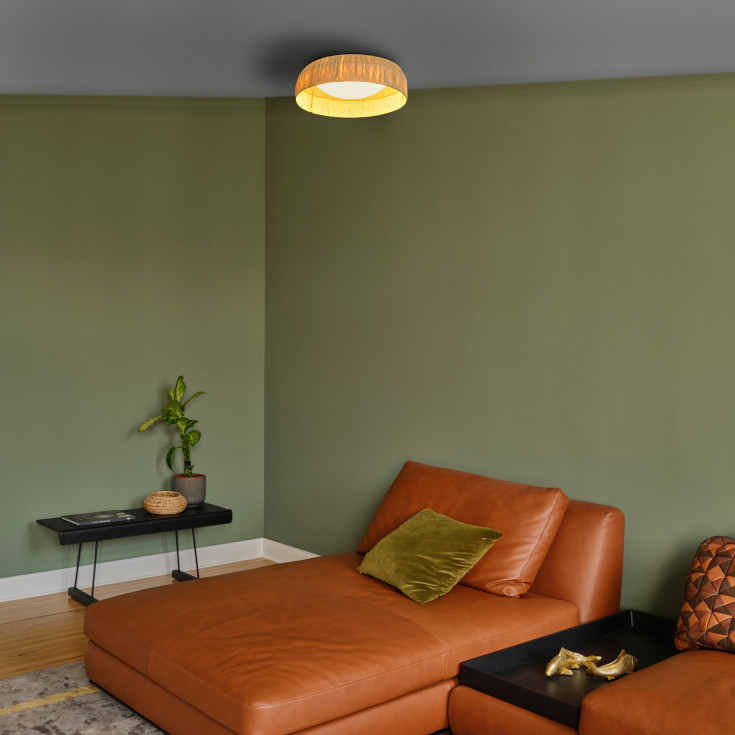 Ledvance Decor Bambus Papir taklampe 2700lm 500mm 28W/830 brun