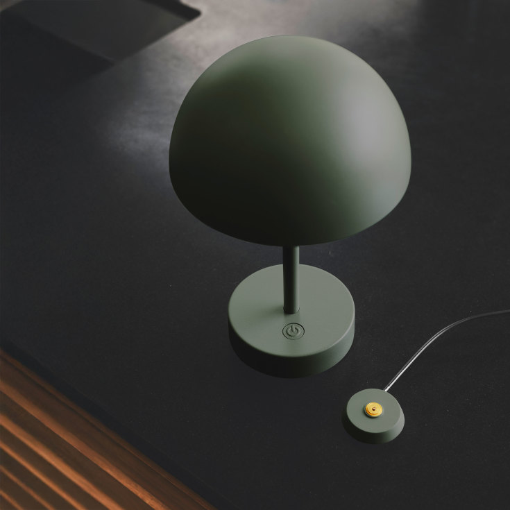 Nordlux Ellen genopladelig bordlampe, grøn