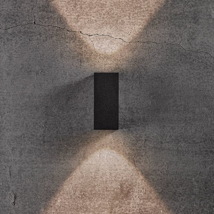 Nordlux Asbol Kubi utelys vegg