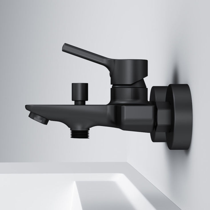 AM.PM X-Joy badkarsblandare, sort