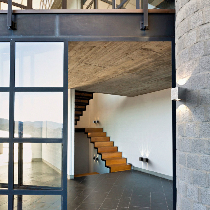 Nordlux Canto Kubi 2 utelys vegg, galvanisert stål