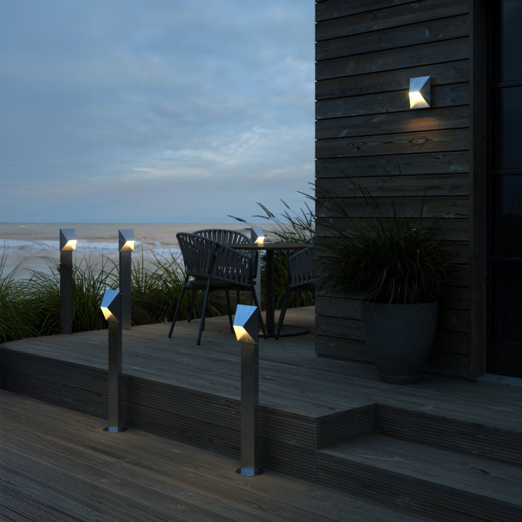 Nordlux Pontio havelampe, galvaniseret stål