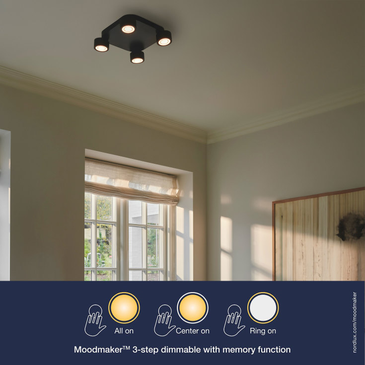 Nordlux Clyde spotter i tak