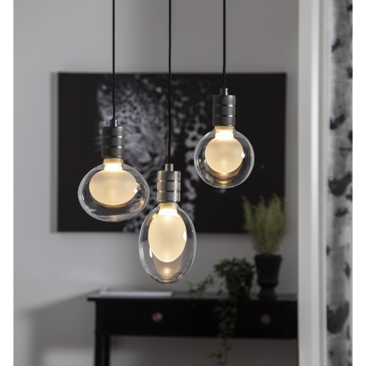 Star Trading Space E27 globepære, 3,5W, 3-trinns dimmer