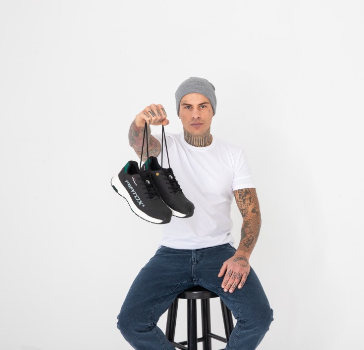 Airtox FL4 skyddsskor S3, svart, st 39