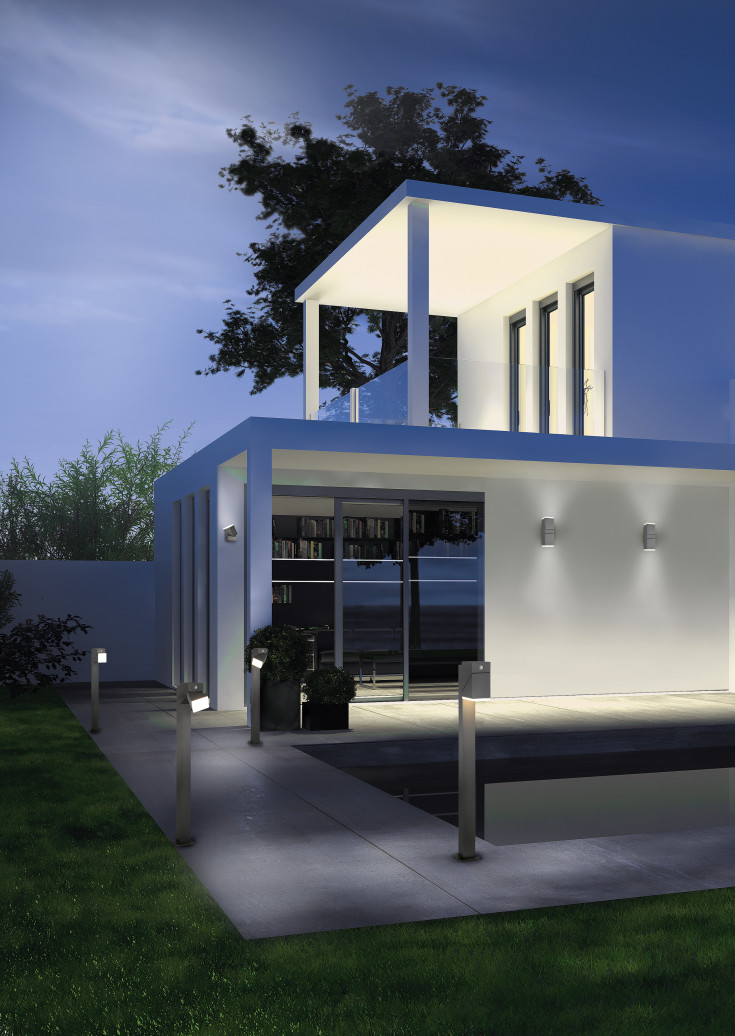 Trio Lighting Avon utelys vegg