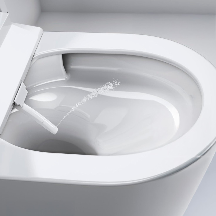 Grohe Sensia Basic douchetoilet, uden skyllekant, antibakteriel, hvid