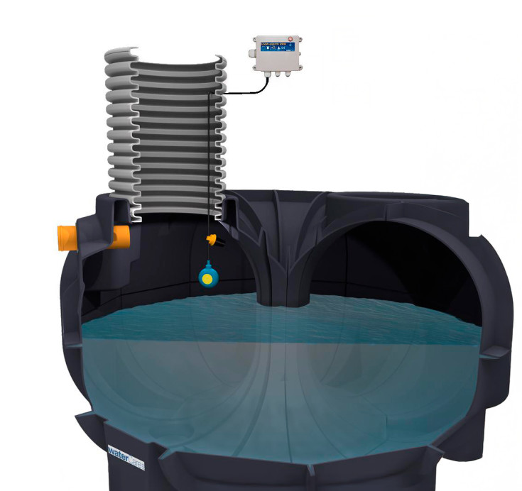 WaterCare VA-alarm Pro højvandsalarm, til tanke og pumpebrønde