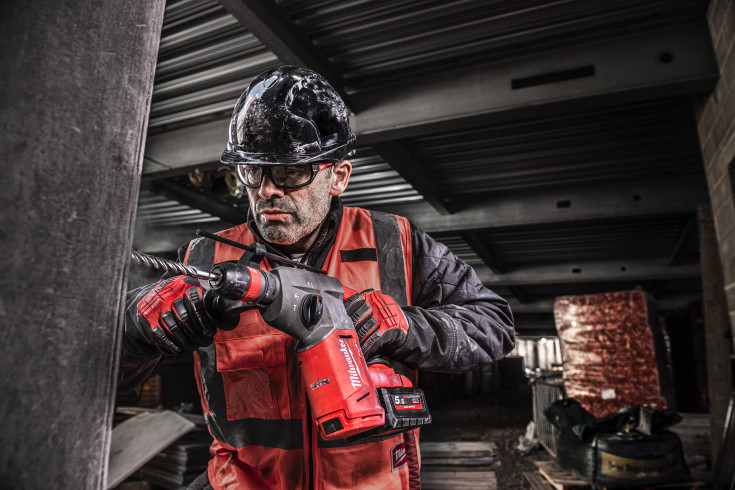 Milwaukee M4 SDS+ hammerbor, 4-skjærs, 12x160 mm