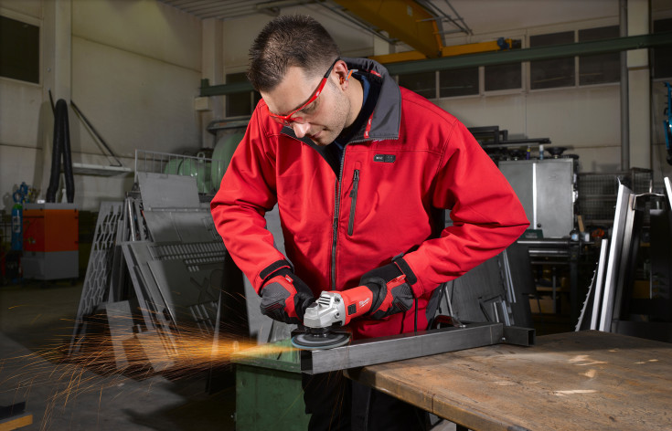 Milwaukee AG 800-125 E vinkelsliper, 800W