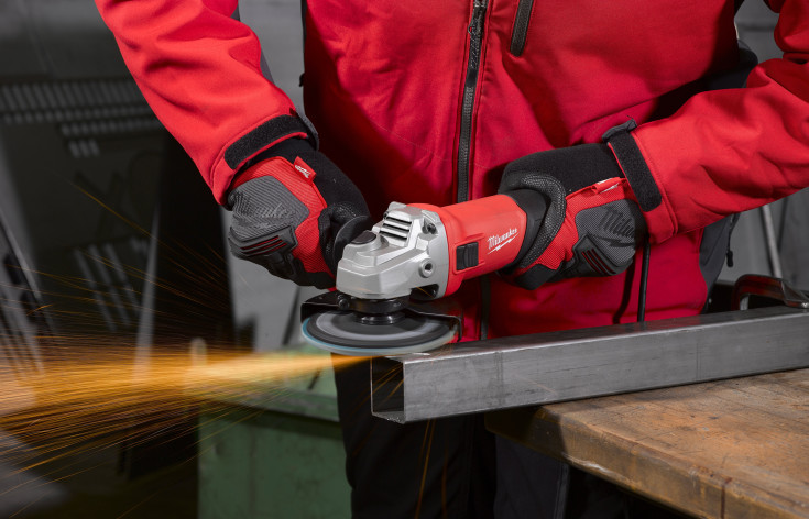 Milwaukee AG 800-125 E vinkelsliper, 800W