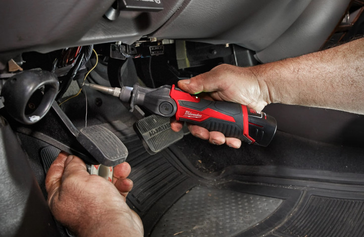 Milwaukee M12 SI-0 loddekolbe, u. batteri