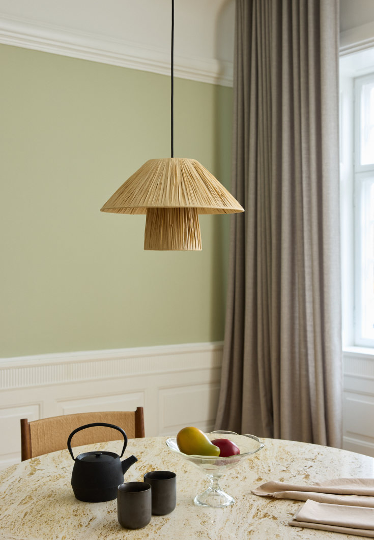 Ledvance Decor Bamboo Paper pendel, Ø40 cm