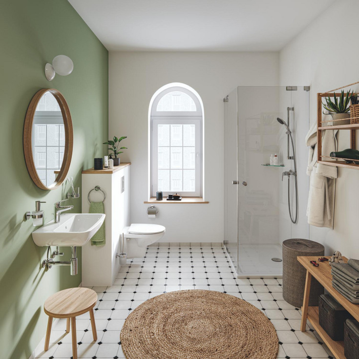 Grohe Swift håndvaskarmatur, krom