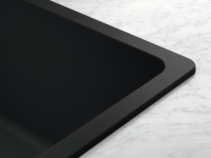 Franke Maris køkkenvask, 56x44 cm, sort