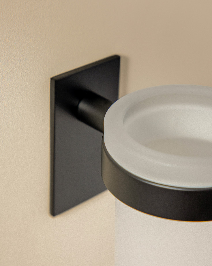 Cosmic Stick tannbørsteglass, matt svart