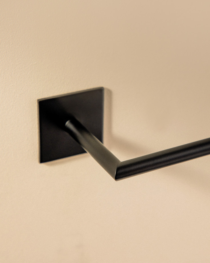 Cosmic Stick toalettrullholder, matt svart